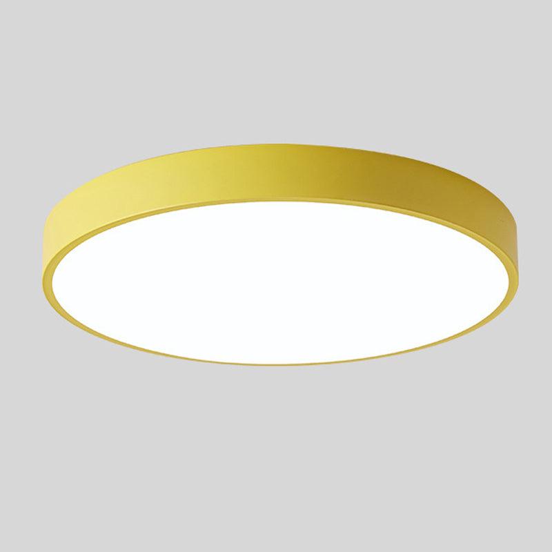 Nordyczna lampa sufitowa LED | okrągła