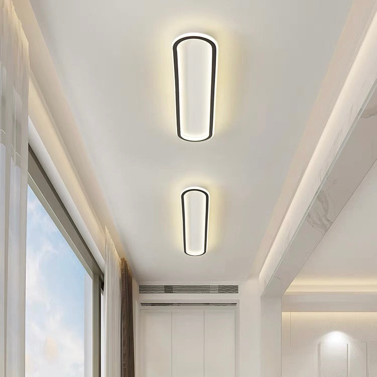 Lampa LED Sufitowa Owalna | Oświetlenie Korytarza
