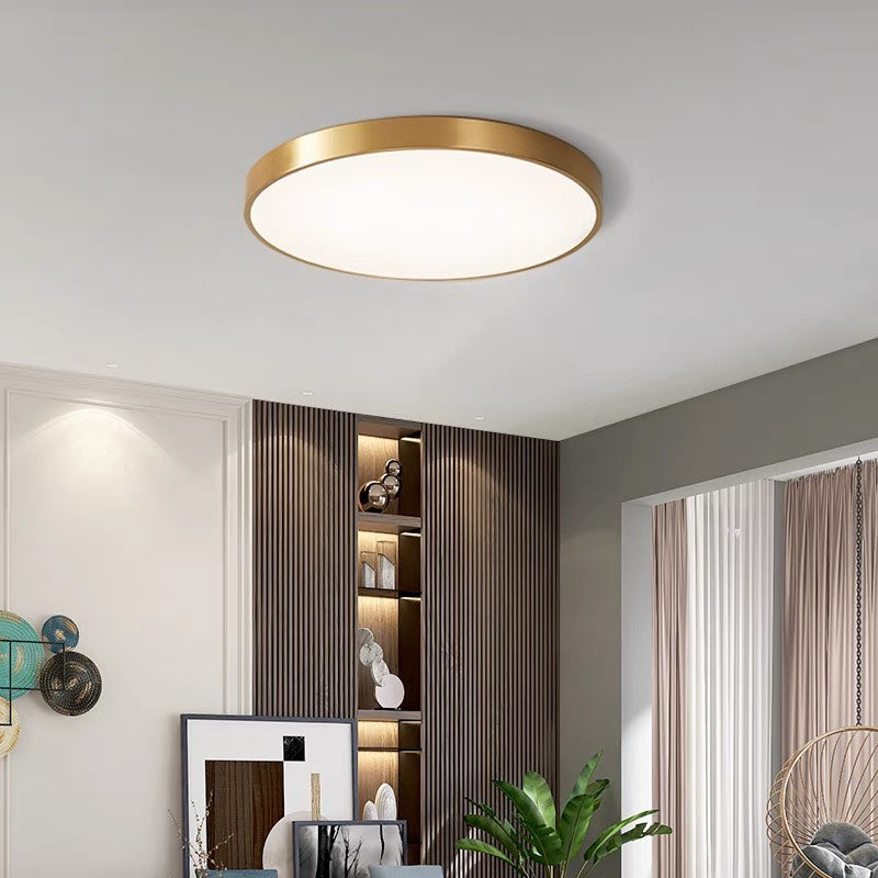 Lampa Sufitowa Okrągła Do Salonu | LED