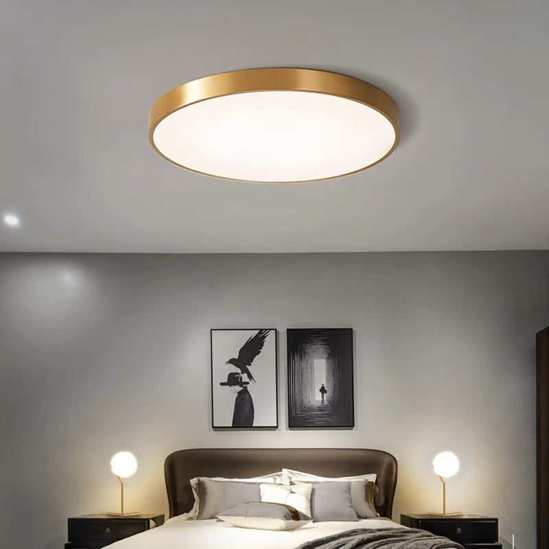 Lampa Sufitowa Okrągła Do Salonu | LED
