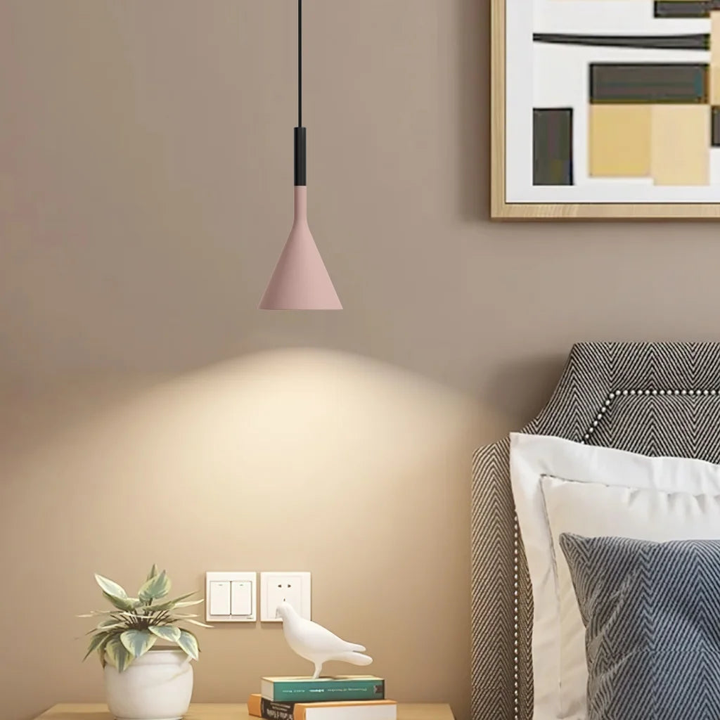 Laval Lampa Wisząca Do Salonu | Imitacja Betonu
