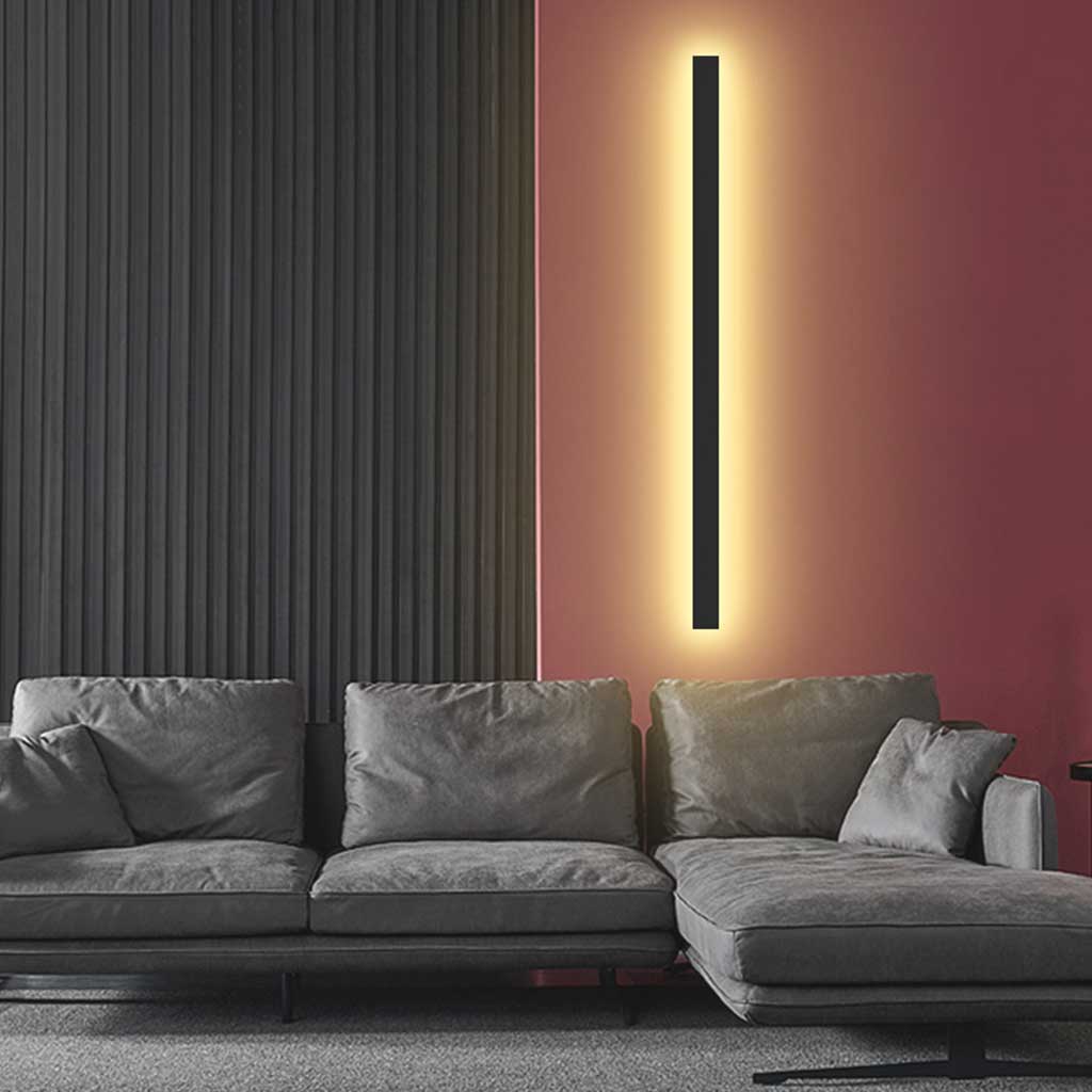 Nowoczesna Lampa Ścienna LED | Prostokątna