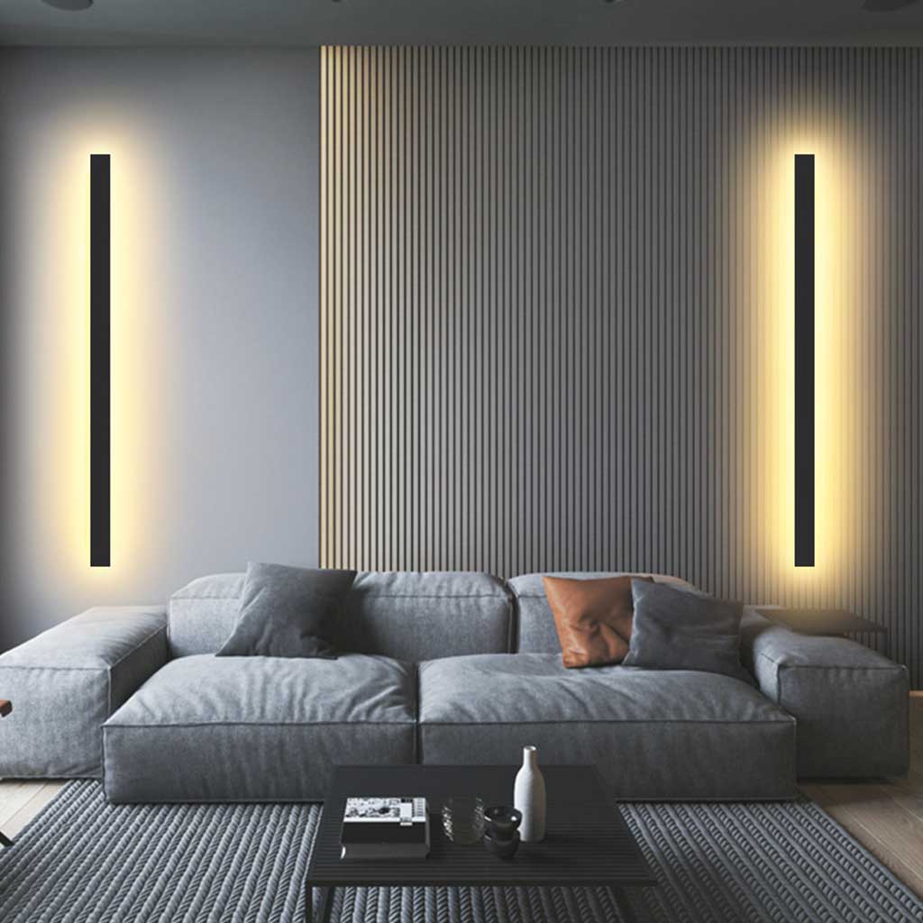 Nowoczesna Lampa Ścienna LED | Prostokątna