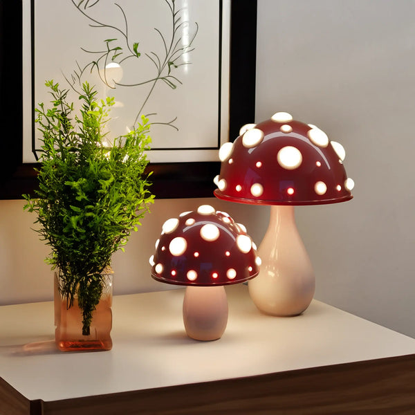 Lampa Stołowa LED | W Kształcie Grzyba