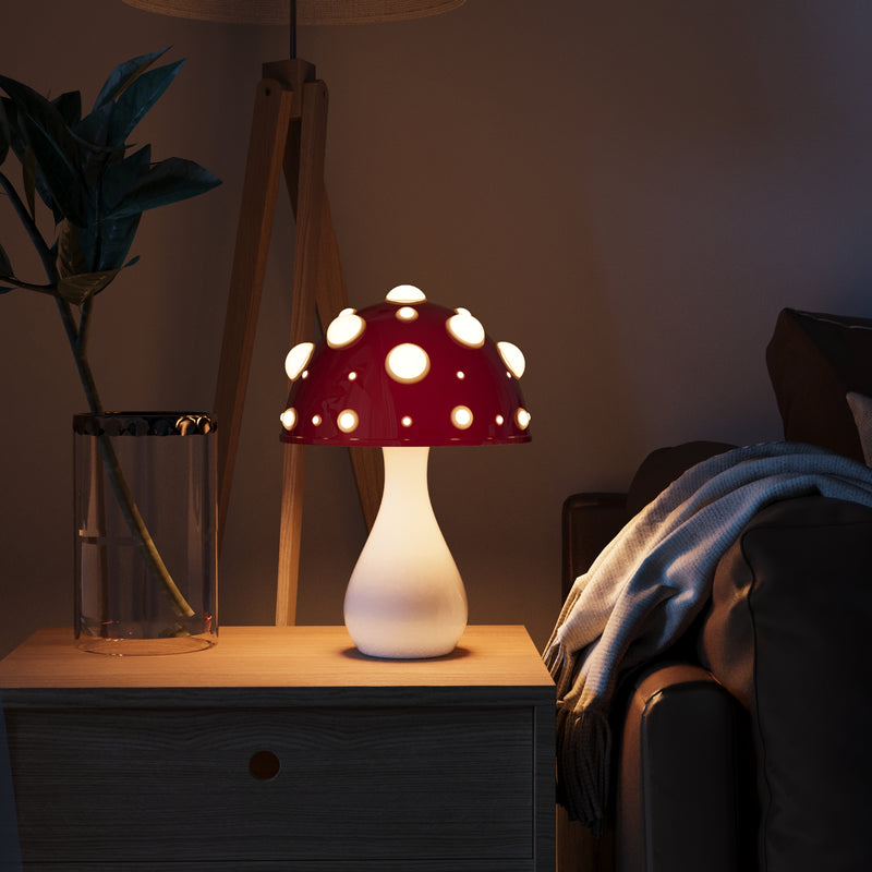 Lampa Stołowa LED | W Kształcie Grzyba