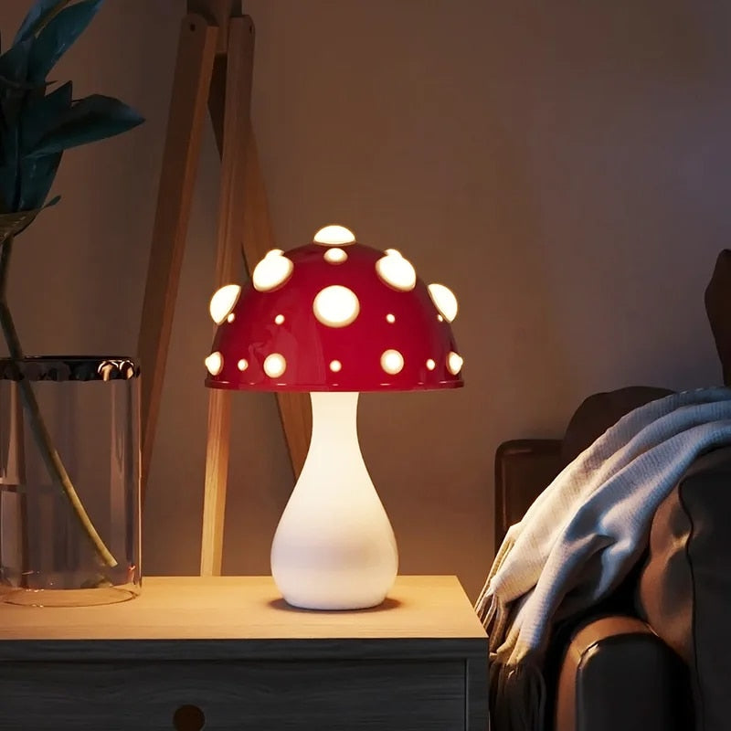 Lampa Stołowa LED | W Kształcie Grzyba