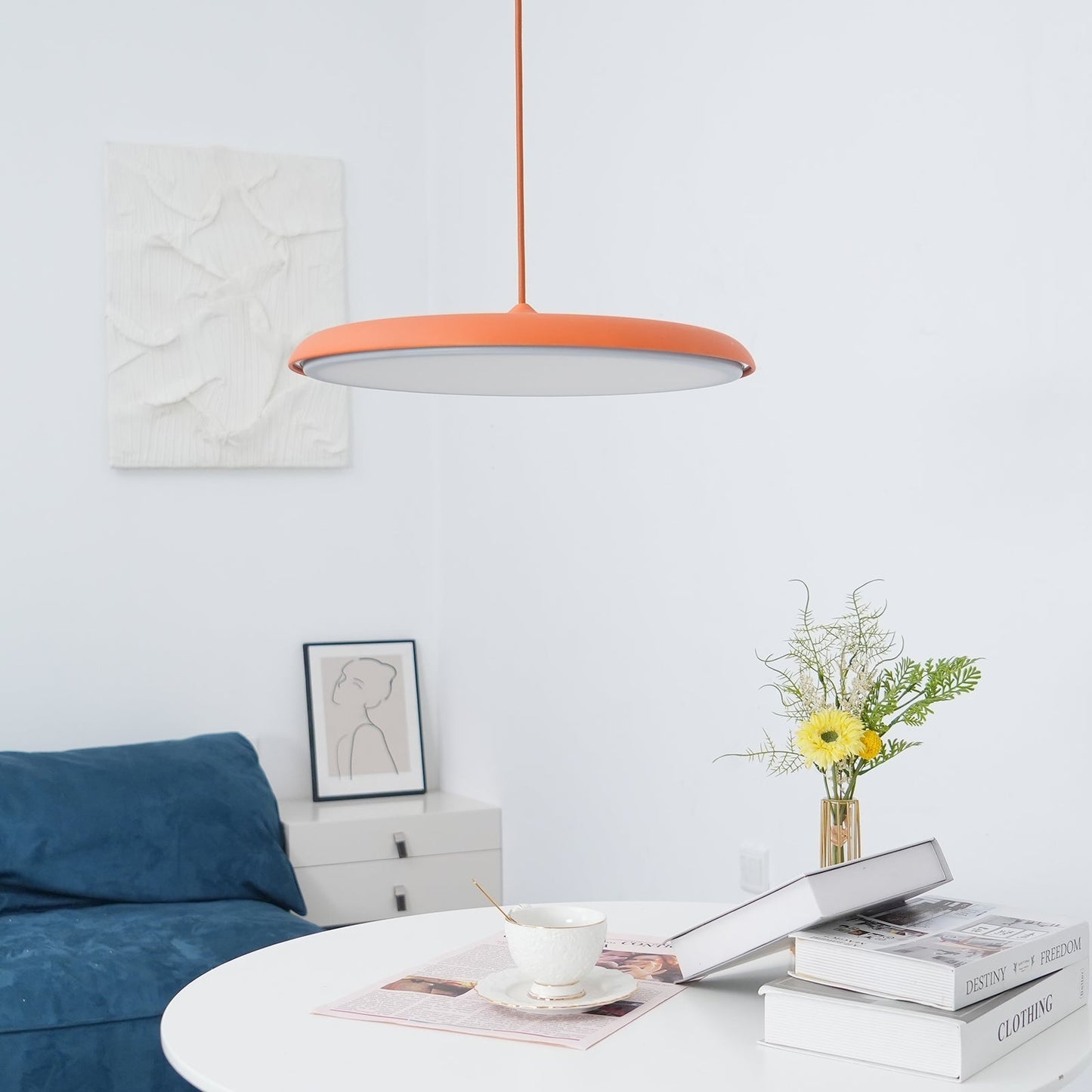 Wisząca Lampa Sufitowa LED | Okrągła