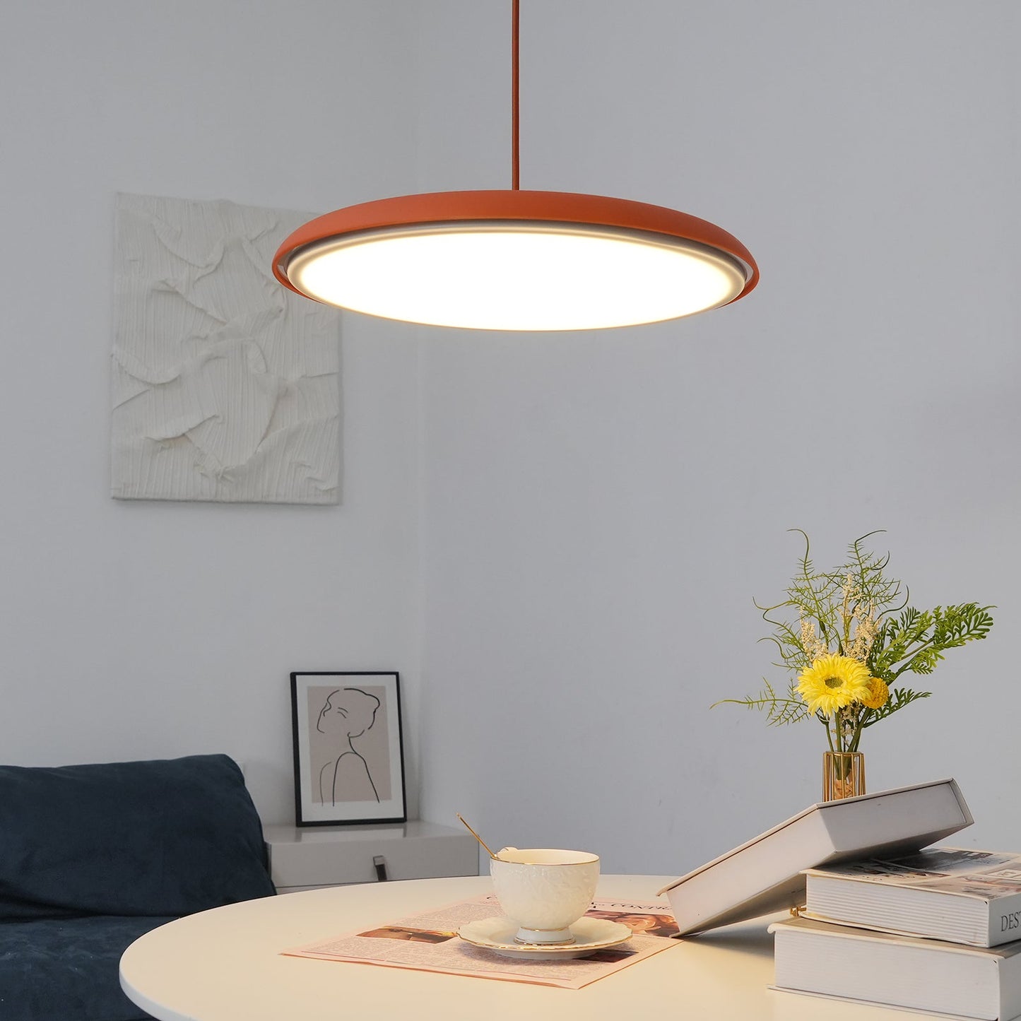 Wisząca Lampa Sufitowa LED | Okrągła