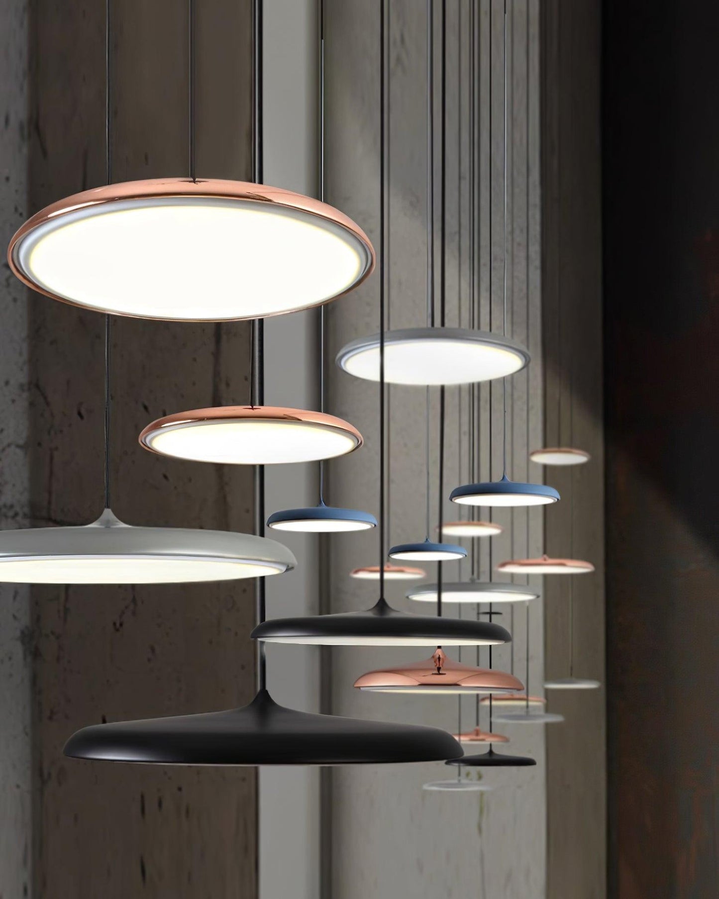Wisząca Lampa Sufitowa LED | Okrągła