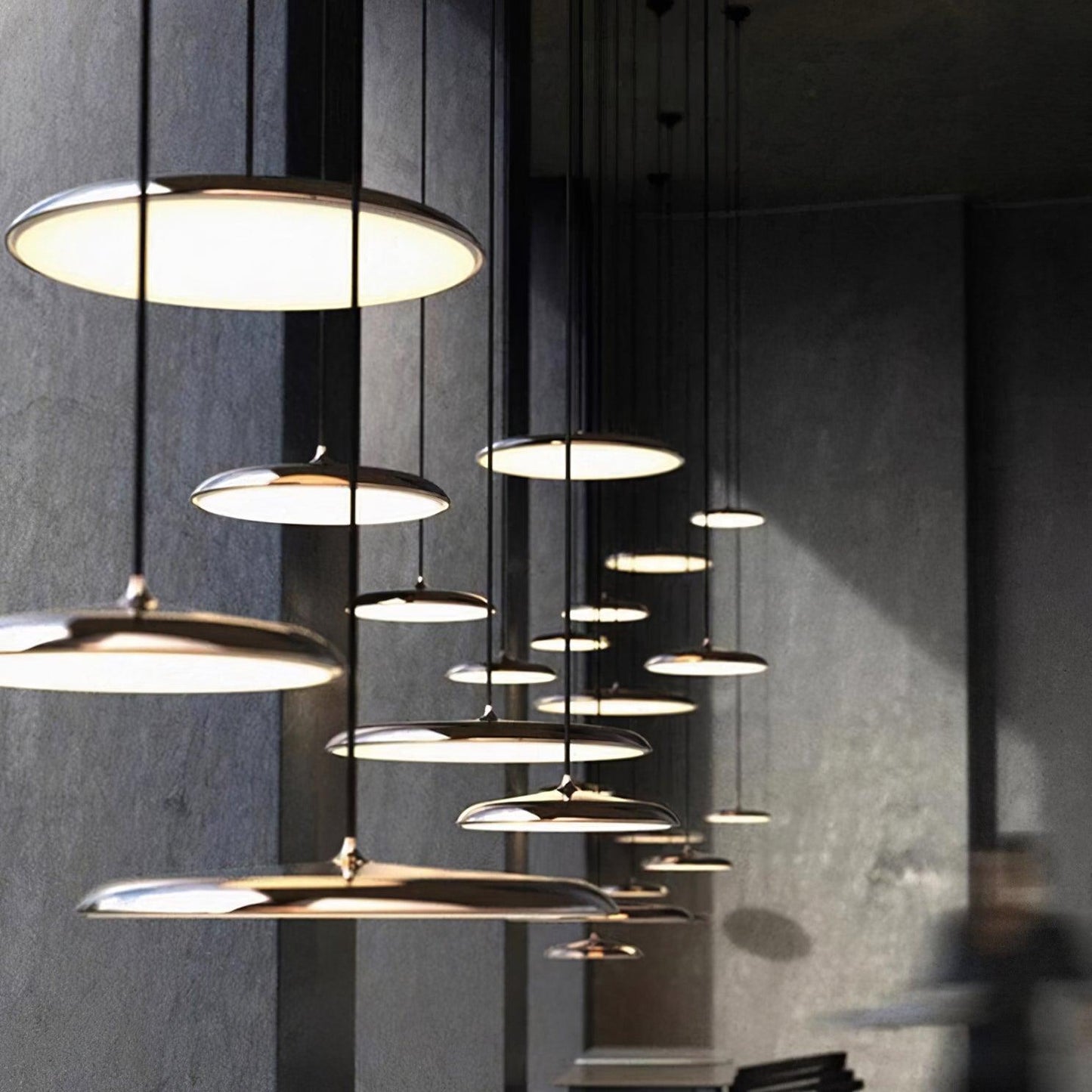 Wisząca Lampa Sufitowa LED | Okrągła