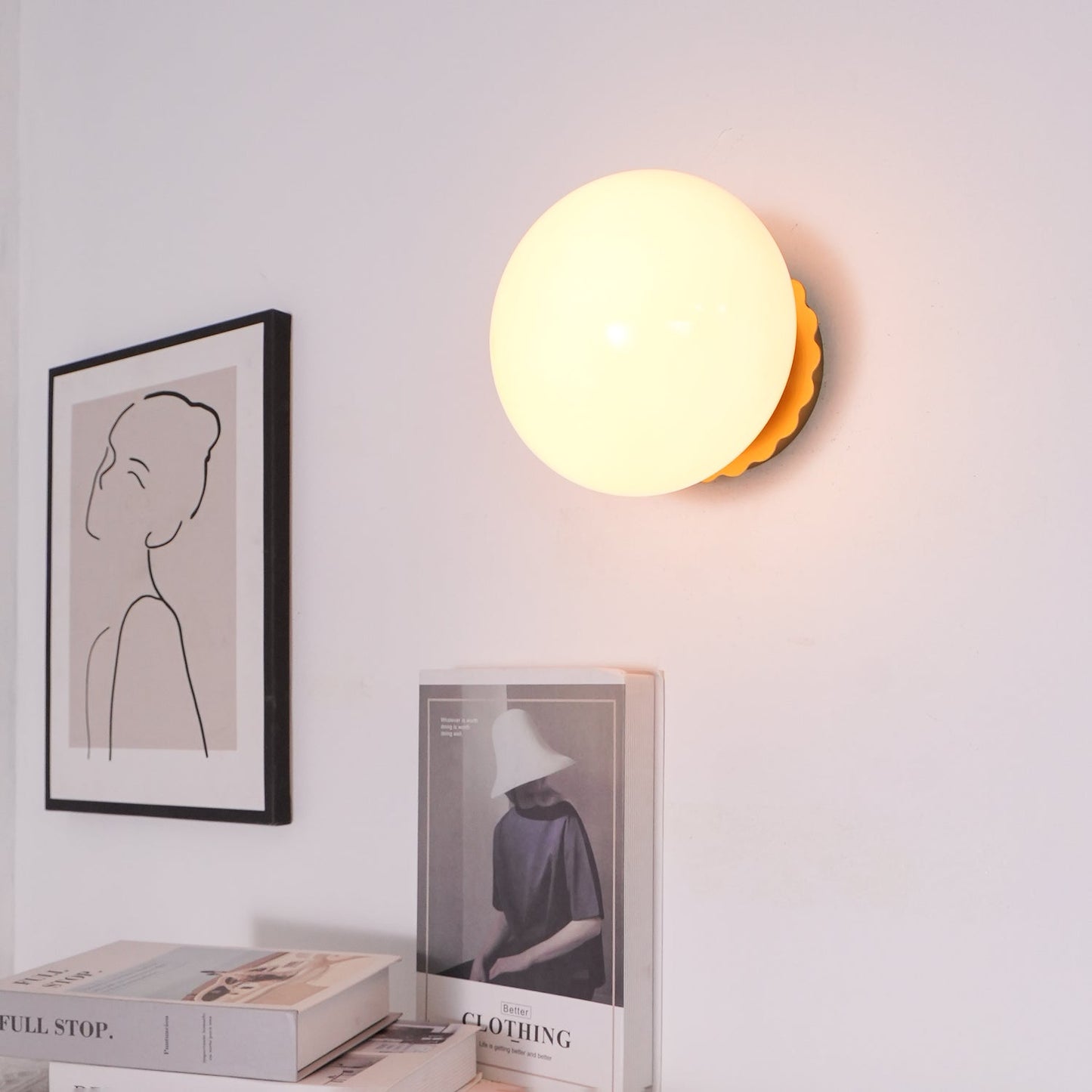 Lampa Ścienna LED Skandynawska | Marshmallow