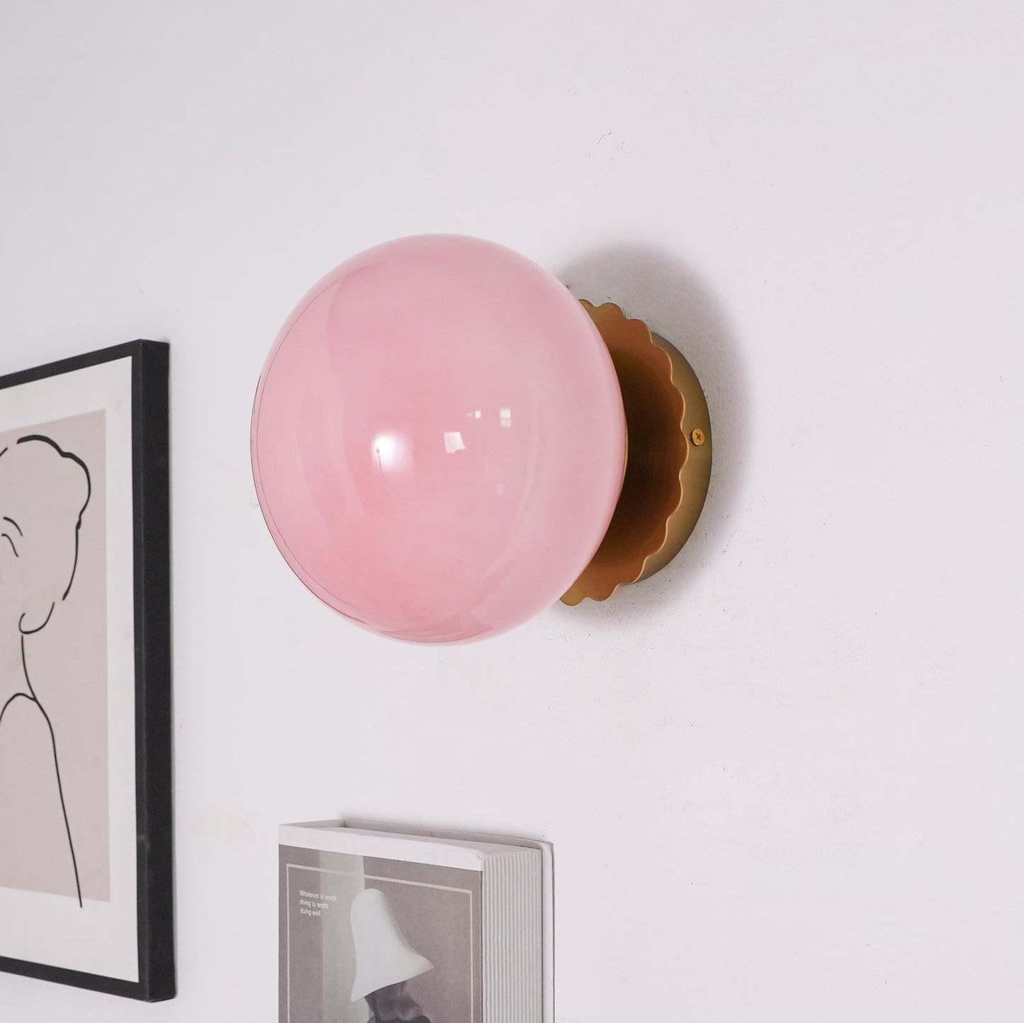 Lampa Ścienna LED Skandynawska | Marshmallow