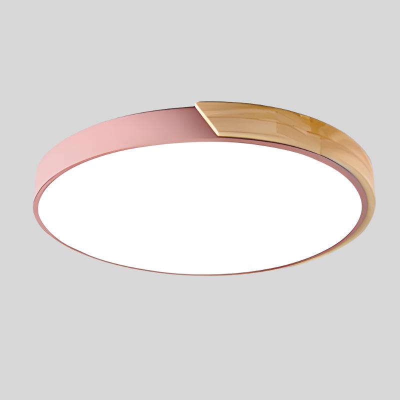 Nordyczna lampa sufitowa LED | okrągła