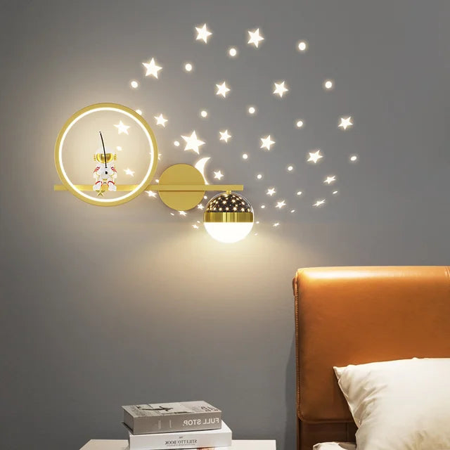 Lampa Ścienna LED Do Pokoju Dziecięcego | Nowoczesna