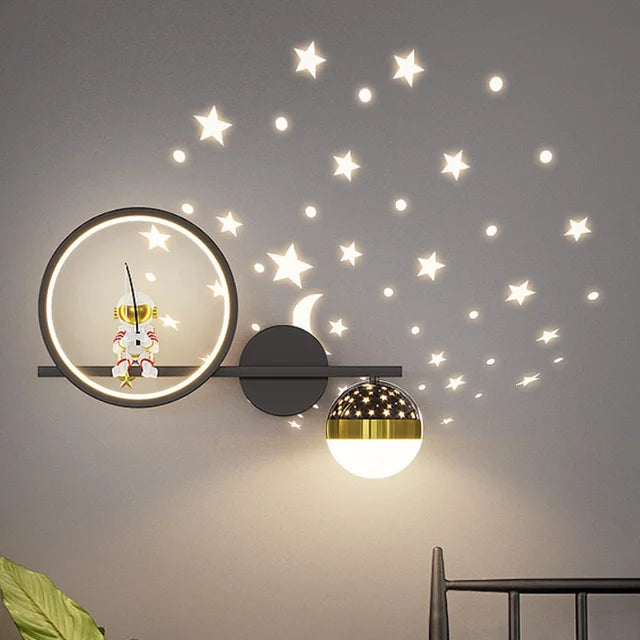 Lampa Ścienna LED Do Pokoju Dziecięcego | Nowoczesna