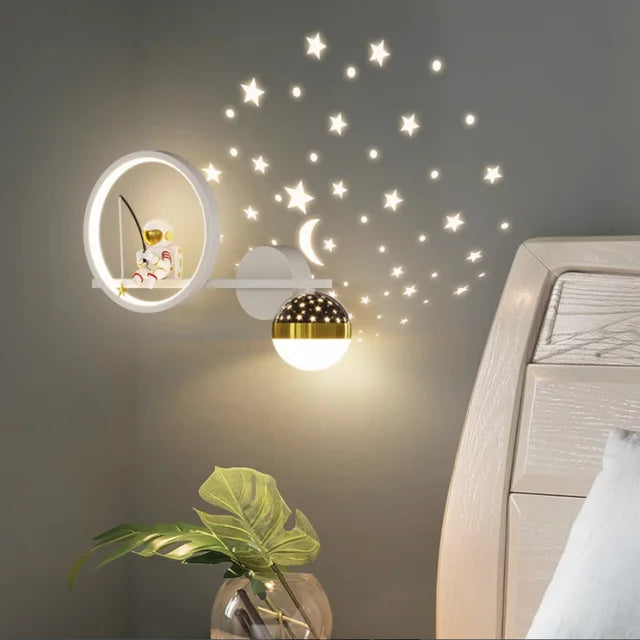 Lampa Ścienna LED Do Pokoju Dziecięcego | Nowoczesna
