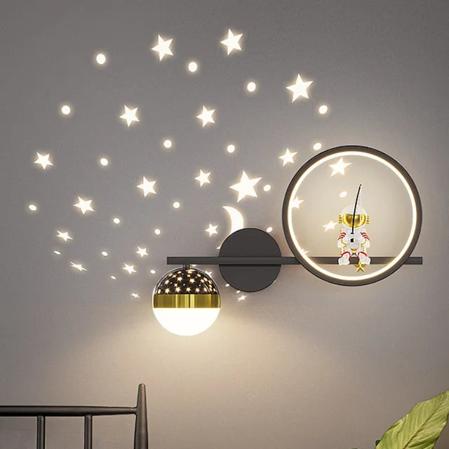 Lampa Ścienna LED Do Pokoju Dziecięcego | Nowoczesna