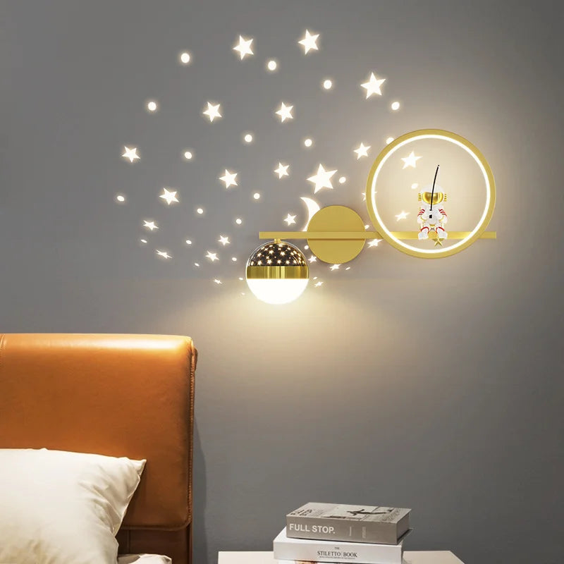 Lampa Ścienna LED Do Pokoju Dziecięcego | Nowoczesna