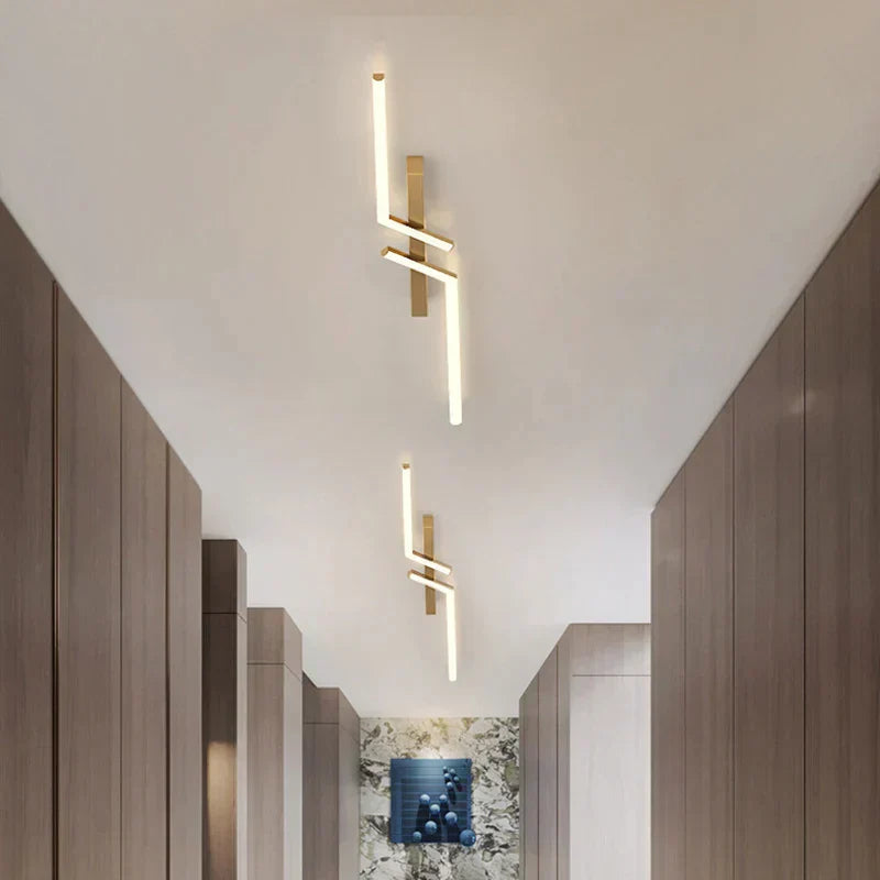 Nowoczesna Lampa Sufitowa LED | Do Salonu Lub Sypialni