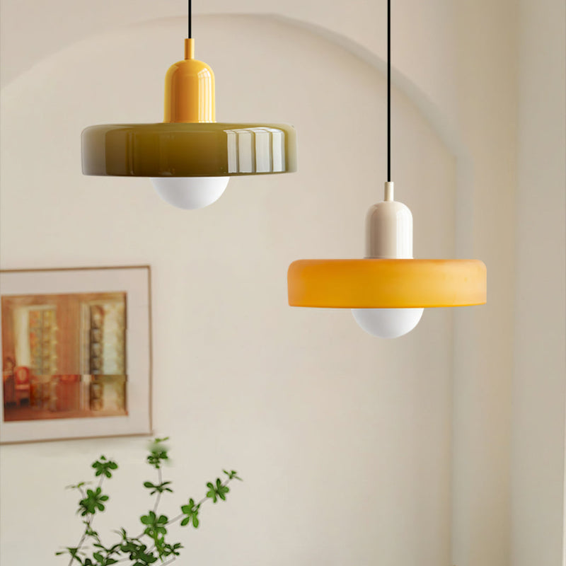 Okrągła Lampa Wisząca Do Salonu | LED