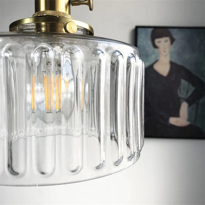 Lampa Sufitowa Vintage | Kryształowa
