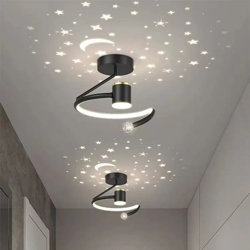 Lampa Sufitowa LED Gwiezdne Niebo | Do Pokoju Dziecięcego I Salonu