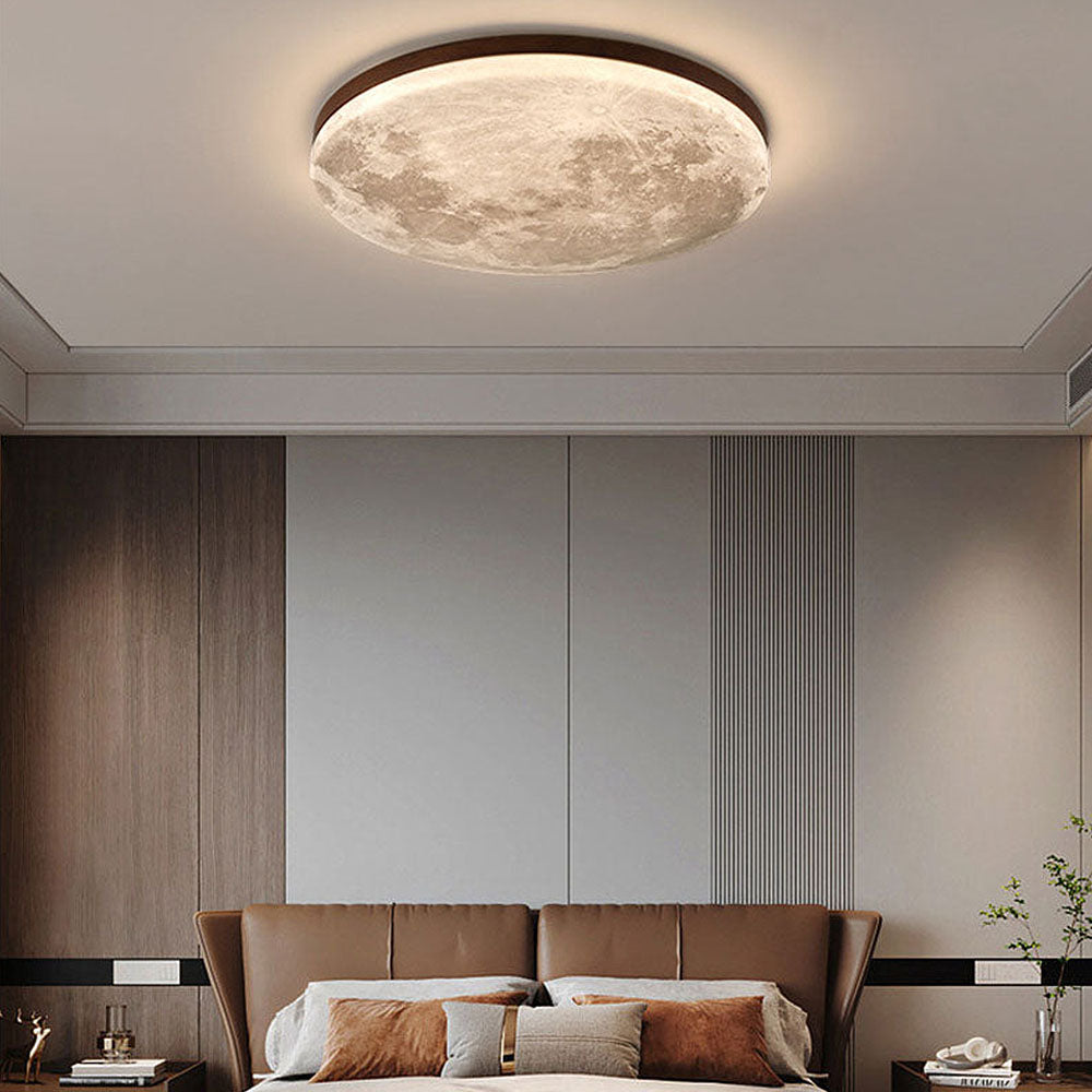 Lampa Sufitowa LED Moon | Okrągła