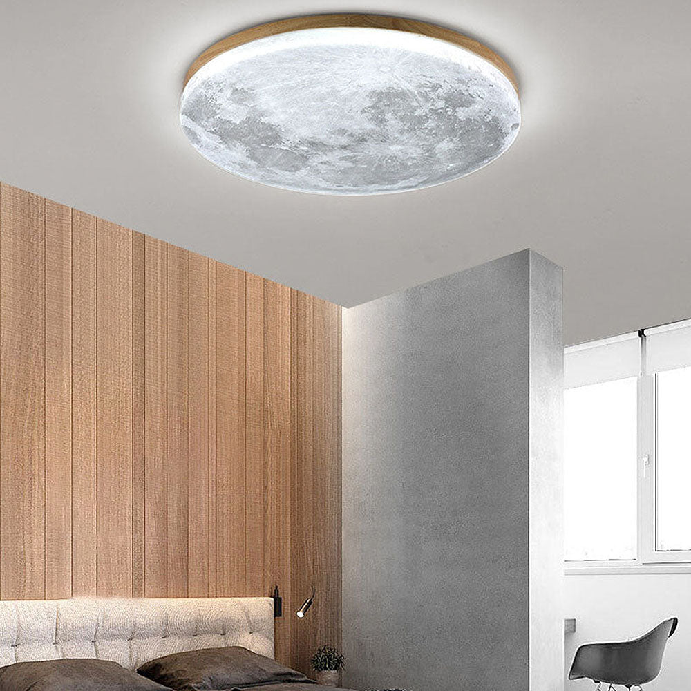 Lampa Sufitowa LED Moon | Okrągła