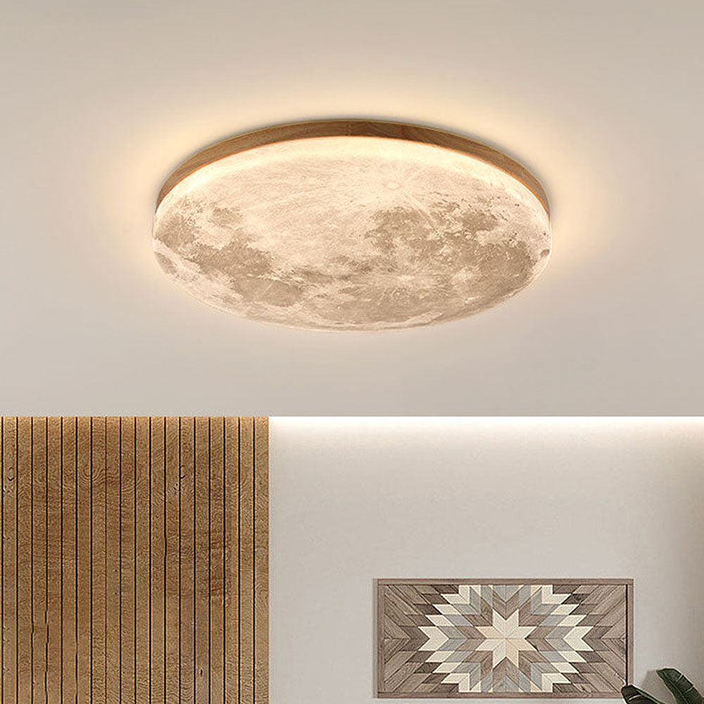 Lampa Sufitowa LED Moon | Okrągła