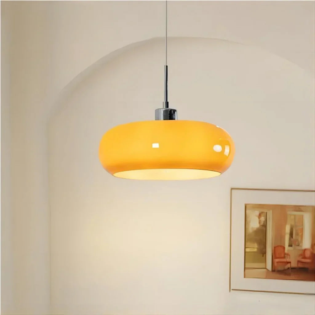 Szklana Lampa Sufitowa Bauhaus | Salon