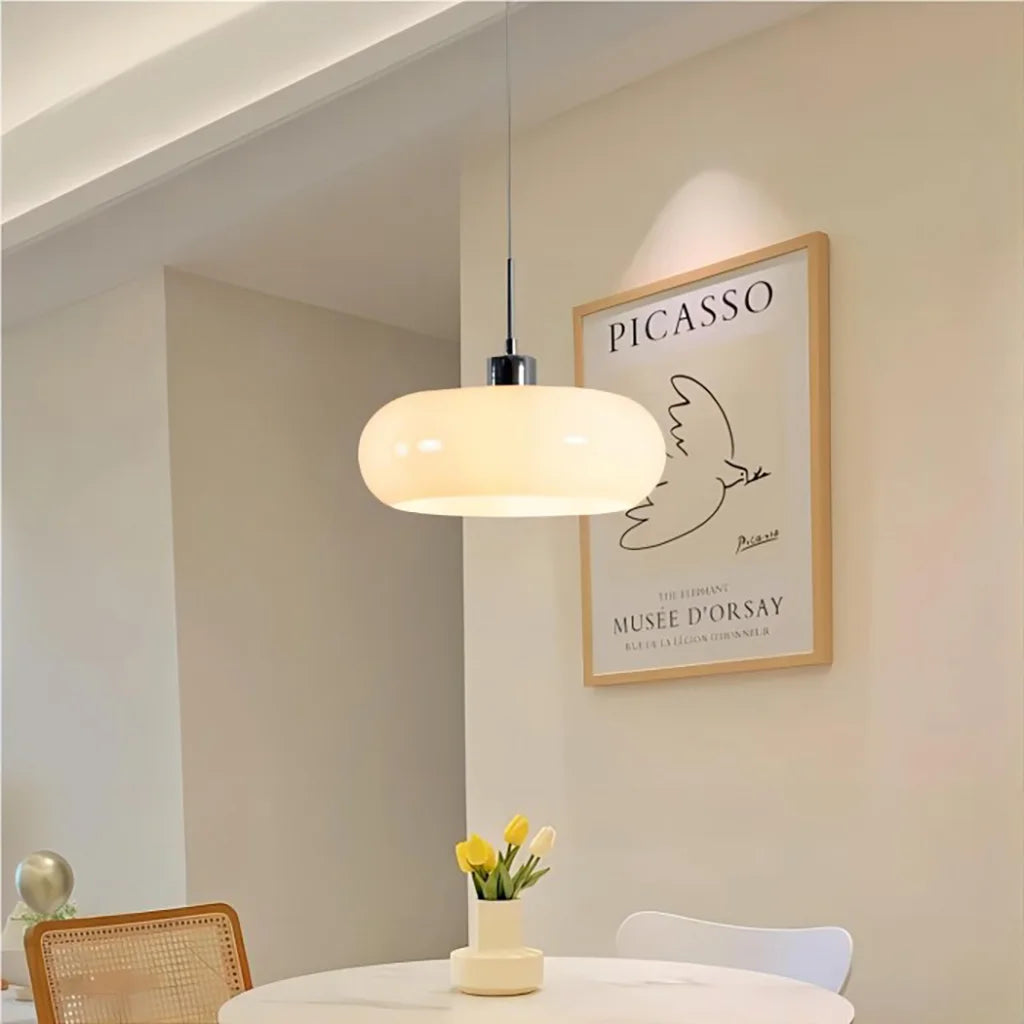 Szklana Lampa Sufitowa Bauhaus | Salon