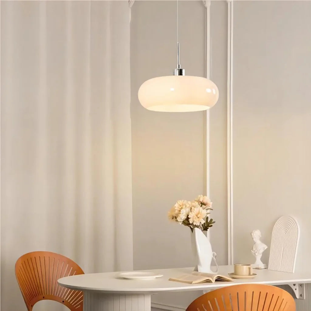 Szklana Lampa Sufitowa Bauhaus | Salon