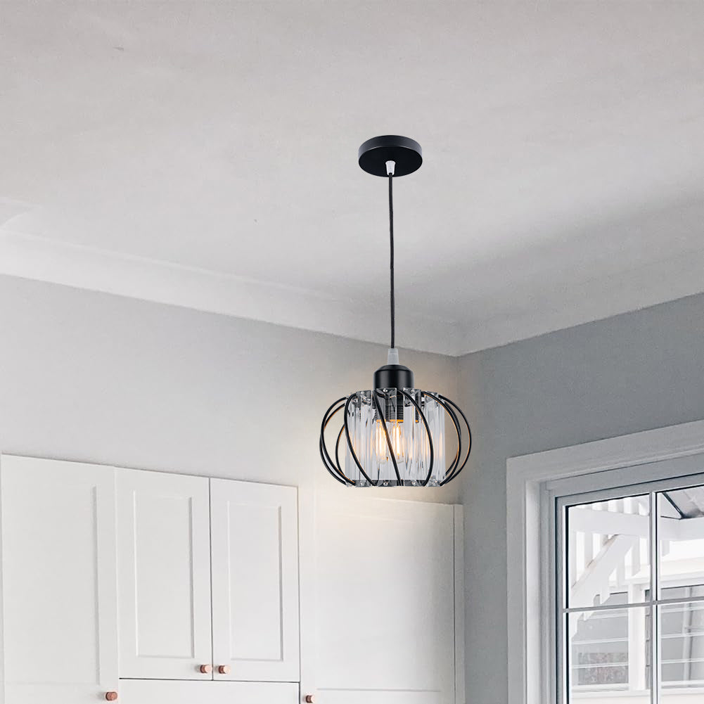 Lampa Sufitowa Do Przedpokoju | Szklana