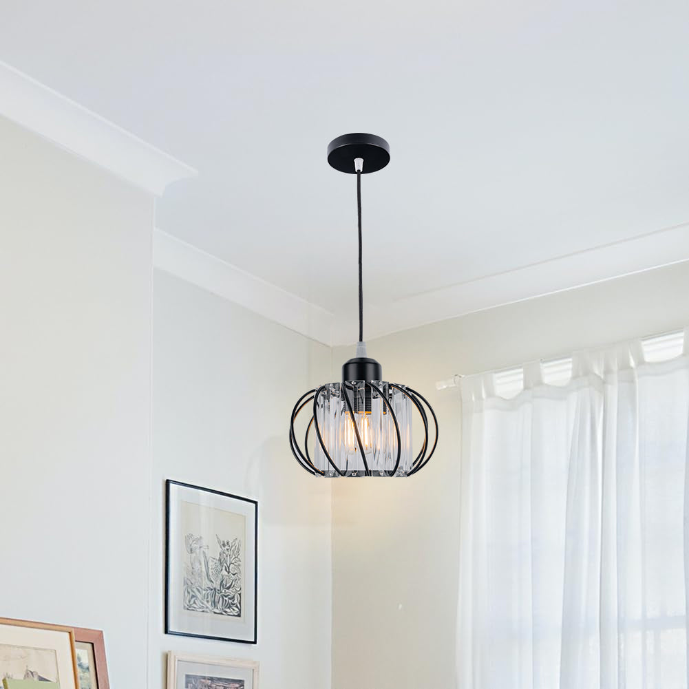 Lampa Sufitowa Do Przedpokoju | Szklana