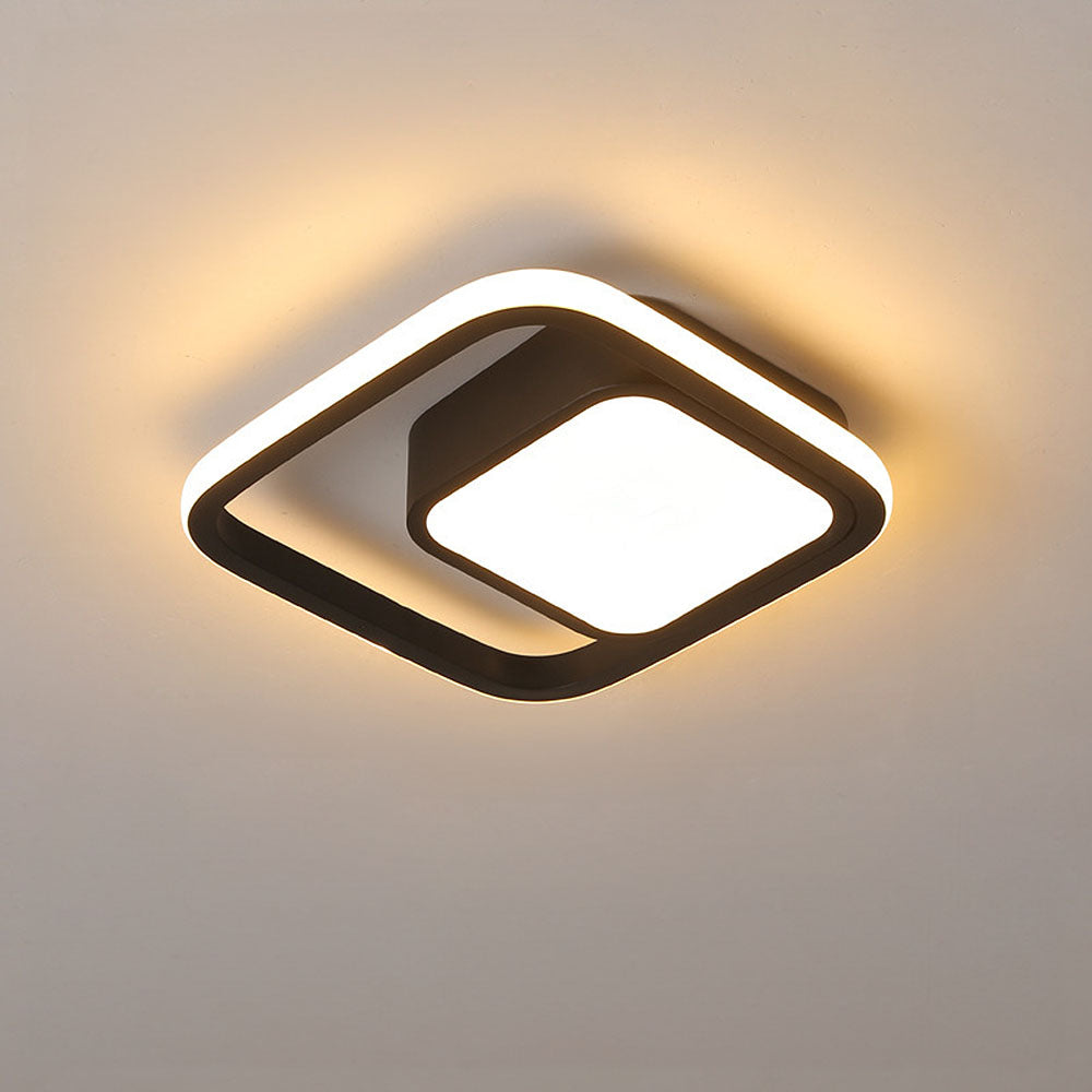 Halo Duo Lampa Sufitowa LED | Podwójny Pierścień