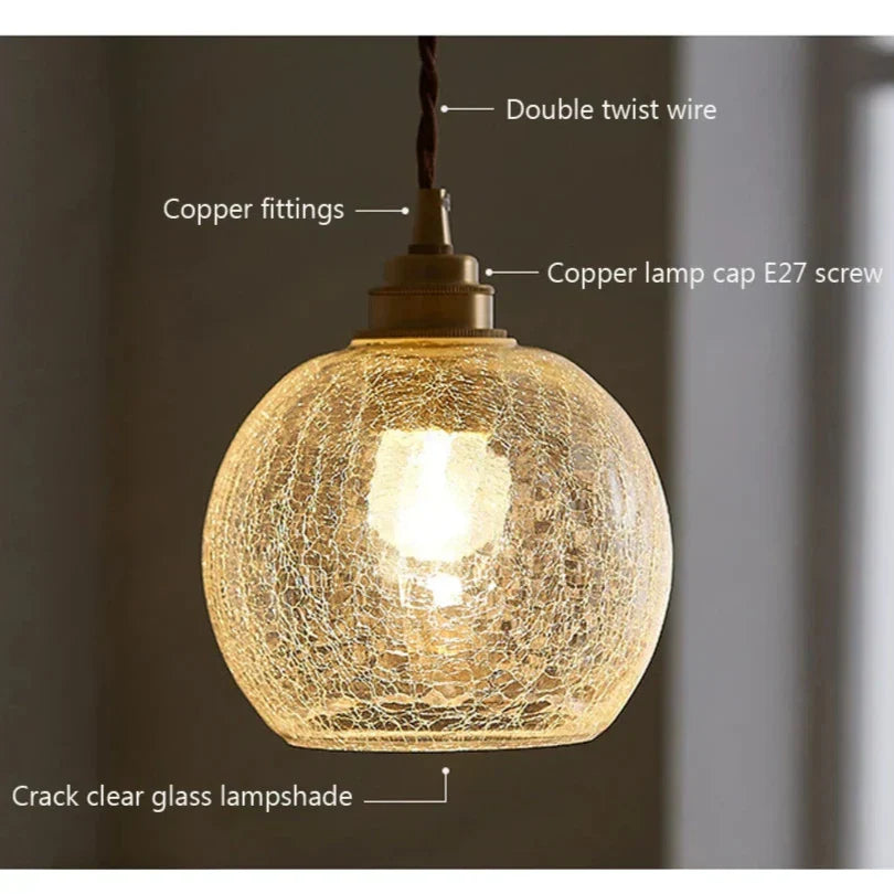Lampa Sufitowa | Kryształowe Szkło
