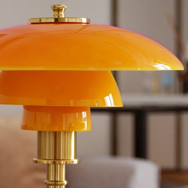 Lampa Stołowa LED Nowoczesna | Wielowarstwowa