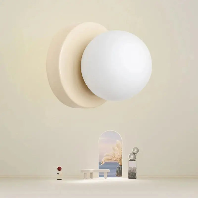 Okrągła Lampa Ścienna | Mała