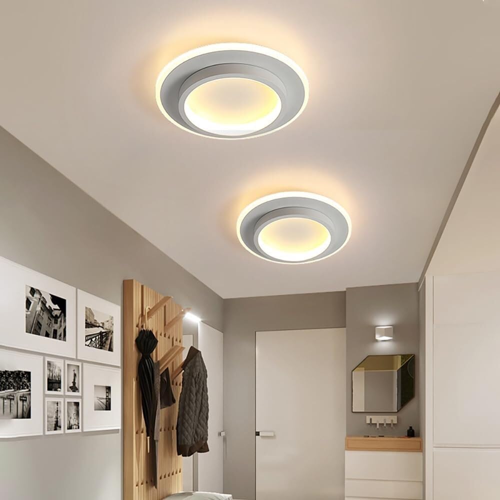 Lampa Sufitowa LED Dwuwarstwowa | Do Przedpokoju