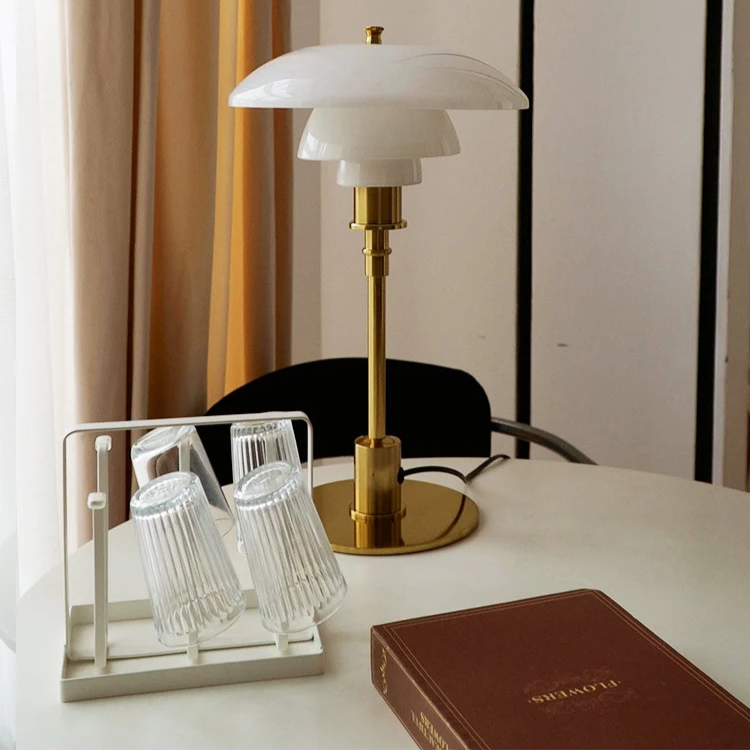 Lampa Stołowa LED Nowoczesna | Wielowarstwowa
