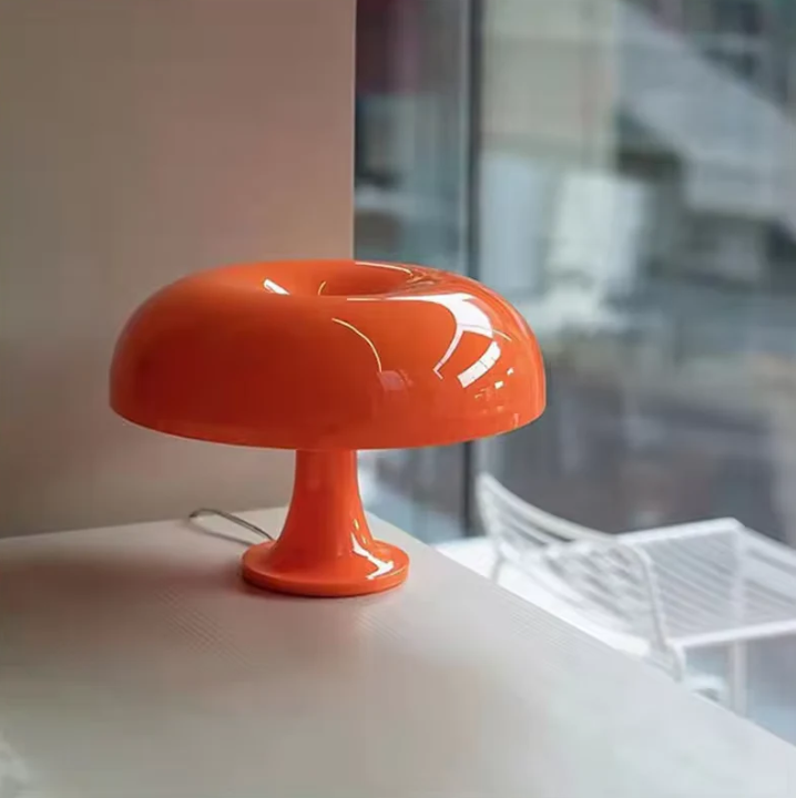Designowa Lampka Biurkowa LED | Grzybek