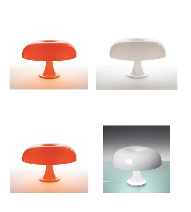 Designowa Lampka Biurkowa LED | Grzybek