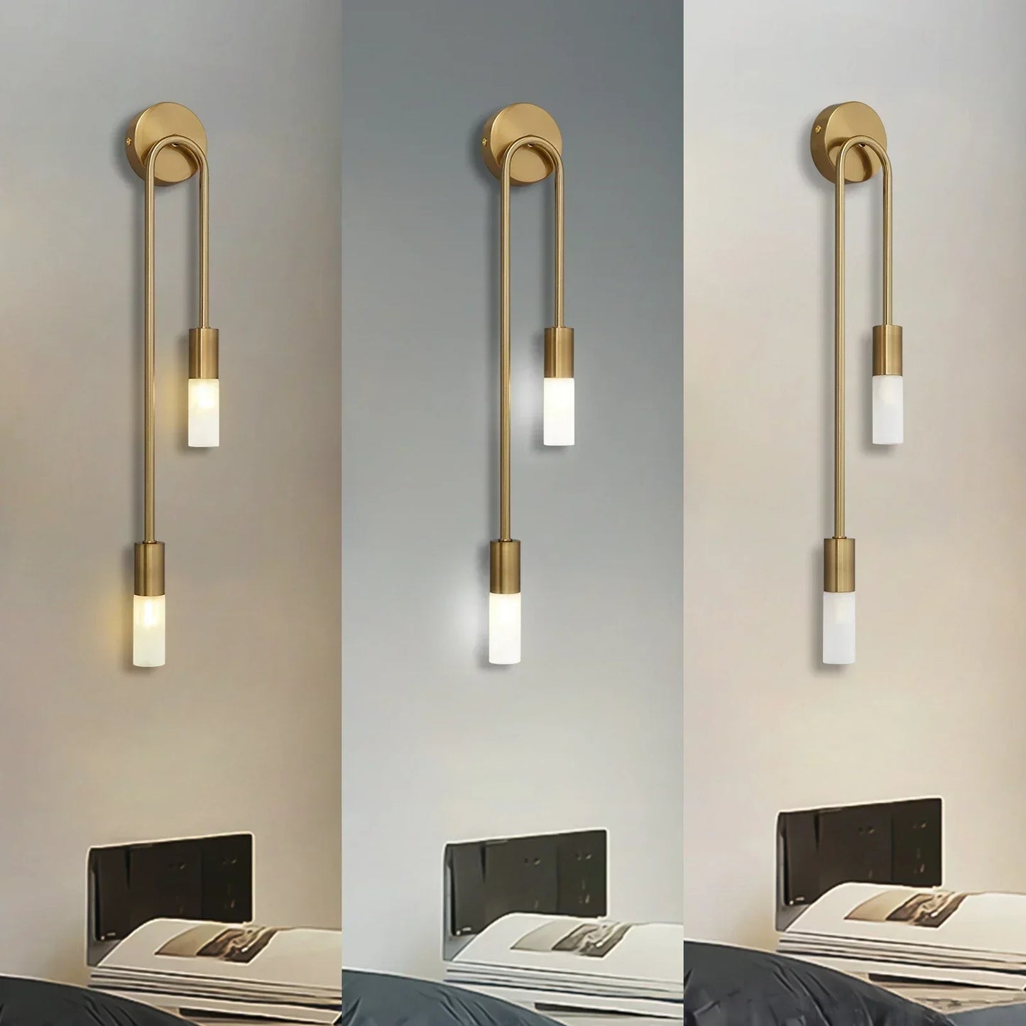 Nowoczesna Lampa Ścienna | 2-Częściowa