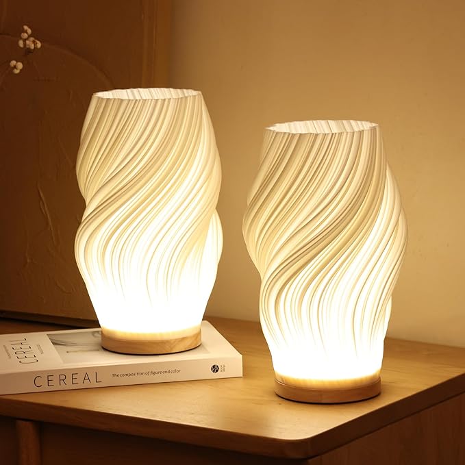 Lampka Nocna LED | Żłobiona