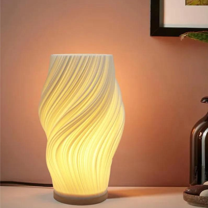 Lampka Nocna LED | Żłobiona