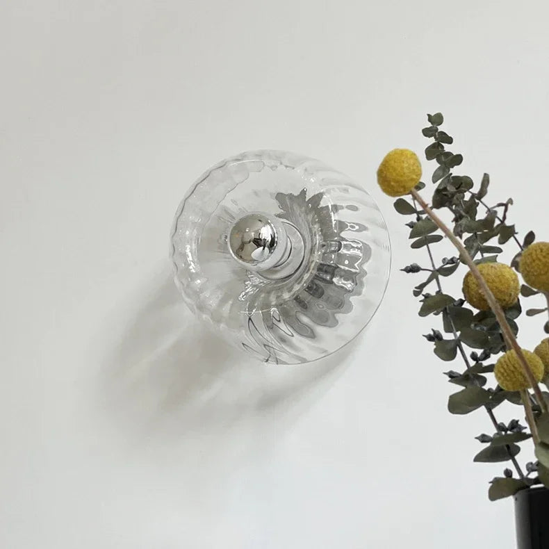 Nordycka Lampa Ścienna Do Salonu | Okrągła