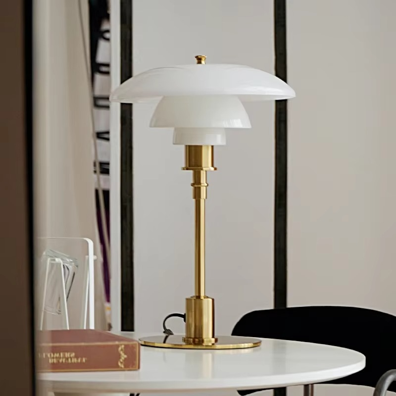Lampa Stołowa LED Nowoczesna | Wielowarstwowa