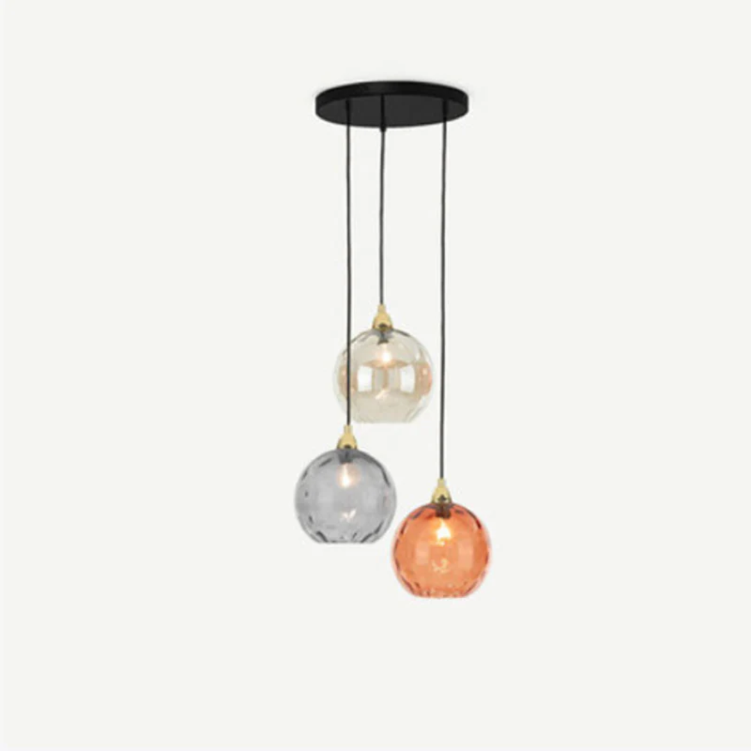 Lampa Sufitowa LED Z 3 Kloszami | Nowoczesna