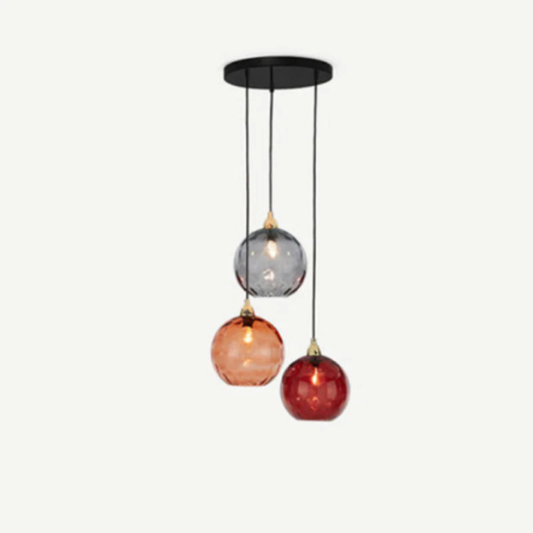 Lampa Sufitowa LED Z 3 Kloszami | Nowoczesna