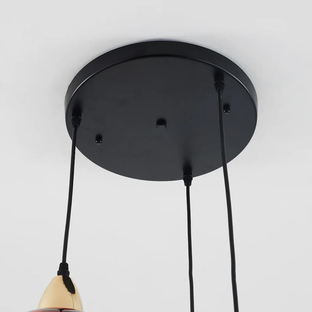 Lampa Sufitowa LED Z 3 Kloszami | Nowoczesna
